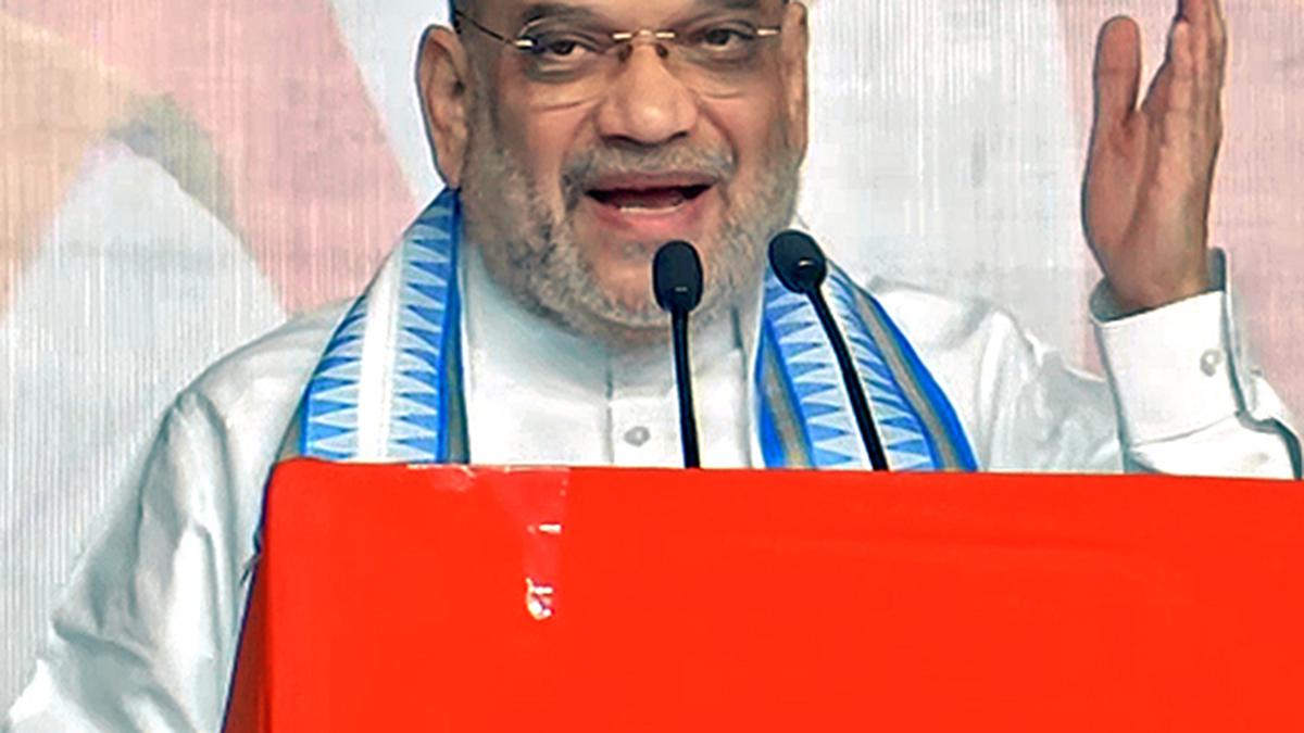 అమిత్ షా బహిరంగ సభ రద్దు
