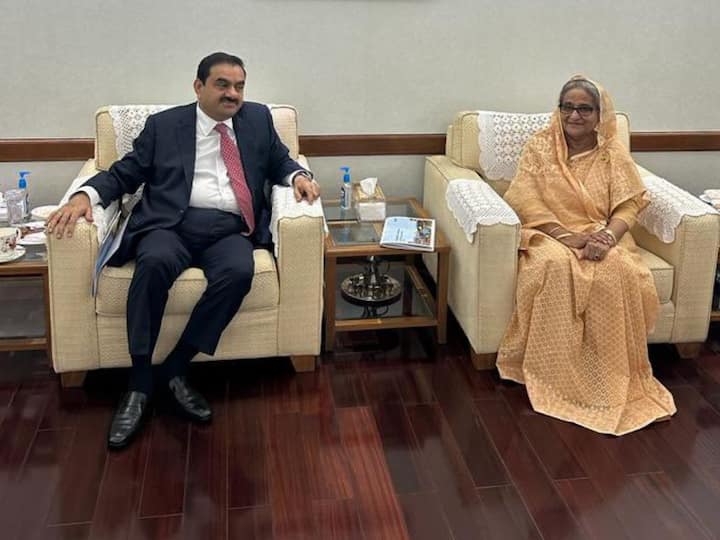 బంగ్లాదేశ్ ప్రధాని షేక్ హసీనాకు గౌతమ్ అదానీ పిలుపునిచ్చారు గొడ్డ పవర్ ప్లాంట్ నుండి విద్యుత్ సరఫరా ప్రారంభం